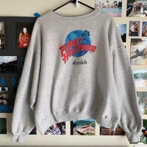 Vtg Planet Hollywood Crewneck
